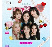 STAYC POPPY CD+Booklet+Trading Card Japan REGULAR EDITION FIRST PRESS