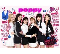 STAYC POPPY First Limited Edition CD DVD Booklet Card Japan UPCH-89477