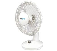 Lloytron F1003WH 9 Inch Desk Fan, White