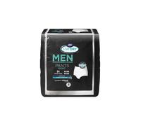 Staydry Men Night Pants Medium - 10 Disposable Overnight Pants with Derma Dry, Stay Fresh & Active Zone Absorption