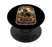 Stayed On Longer Than They Thought I Would Bull Rider Rodeo PopSockets Adhesive PopGrip