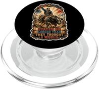 Stayed On Longer Than They Thought I Would Bull Rider Rodeo PopSockets PopGrip for MagSafe