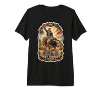 Stayed On Longer Than They Thought I Would Bull Rider Rodeo Premium T-Shirt