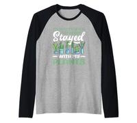Stayed with My Plants Funny Plant Lover Gardener Raglan Baseball Tee