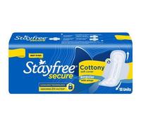Stayfree Secure Cottony Regular Sanitary Pads - 18 Count