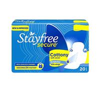 Stayfree Secure Cottony Wings (18 Count)