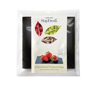 StayFresh Absorbent Fruit Pads - Pack of 2 Doubles the lifespan of berries and fresh fruit Anti-microbial pads Absorb Moisture 28 x 250cm.