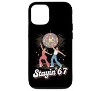 Stayin 67 Retro Disco Vibes Seventies Dance Floor Case for iPhone 12/12 Pro