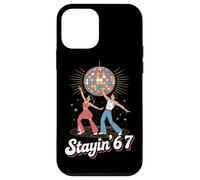 Stayin 67 Retro Disco Vibes Seventies Dance Floor Case for iPhone 12 mini