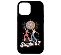 Stayin 67 Retro Disco Vibes Seventies Dance Floor Case for iPhone 12 Pro Max