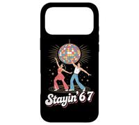 Stayin 67 Retro Disco Vibes Seventies Dance Floor Case for iPhone 17 Pro Max