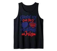 Staying Fly On The Fourth of July Tank Top