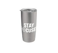 Staying Focused Hunting Target Aim Concentration Mindset Stainless Steel Insulated Tumbler
