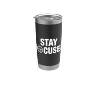 Staying Focused Hunting Target Aim Concentration Mindset Stainless Steel Insulated Tumbler