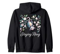 Staying Hungry Opossum Cute Funny Nature Lover Zip Hoodie