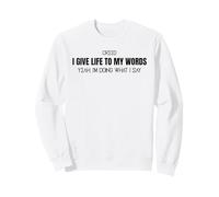 Stays Creed Doing What I Say Give Life To My Words SKZ Sweatshirt