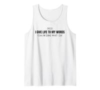 Stays Creed Doing What I Say Give Life to My Words SKZ Tank Top