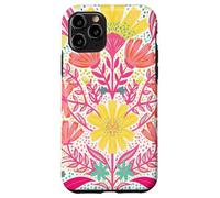 Stays Wild, Flower Child - Signatured Graphic Floral Art Case for iPhone 11 Pro