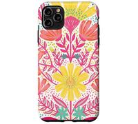 Stays Wild, Flower Child - Signatured Graphic Floral Art Case for iPhone 11 Pro Max