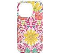 Stays Wild, Flower Child - Signatured Graphic Floral Art Case for iPhone 14 Pro