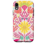 Stays Wild, Flower Child - Signatured Graphic Floral Art Case for iPhone XR