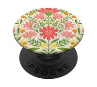 Stays Wild, Flower Child, Thinking Good Thoughts graphic tee PopSockets Adhesive PopGrip