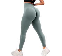 StaySlim Gym Leggings for Women Peach Lifting Leggings High Waisted Seamless Yoga Pants Scrunch Bums