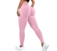 StaySlim Gym Leggings for Women Peach Lifting Leggings High Waisted Seamless Yoga Pants Scrunch Bums