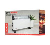 Staywarm 2000W Convector Heater With Fan Assist - White