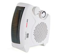 STAYWARM Heating Upright Flatbed Fan Heater with 2 Heat Settings Cool Blow 2000W