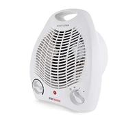 STAYWARM® 2000w Upright Fan Heater with 2 Heat Settings / Cool Blow Fan / Variable Thermostat / Frost Watch Protection / Overheat Protection / GS Safety Approved - F2001WH - White