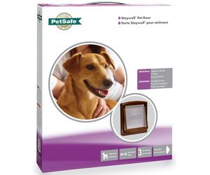 Staywell 700 Series Dog Flap - Brown - Medium