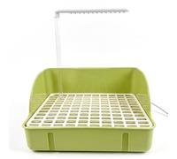 StaZamor Automatic Circulating Bird Bath for Cage with 26 Water Outlets, USB Powered Bird Shower for African Grey Conure Cockatiel Lovebird Parakeet Budgie