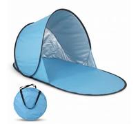 StaZamor Blue Instant Pop-Up Baby Beach Tent, Lightweight Portable Sun Shade Tent for Babies, Toddlers, Shelter for Beach, Camping, Park, Outdoor