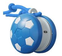 StaZamor Electric Rolling Pet Toy Ball Motion Activated Interactive Dog Toy with Random Path and Rope for Boredom Relief Blue