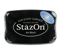 StazOn Solvent Ink Pad-Jet Black - SZ-31