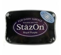 StazOn Solvent Ink Pad-Royal Purple