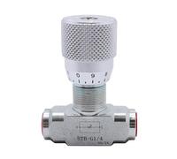 STB G1/4 G3/8 Hydraulic Valve Carbon Steel Flow Control Valve(STB-G3-8)