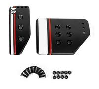 STBQHG Foot Rest Accelerators Footboard Throttle Brakeclutch Treadle Pedal Covers for Manual/Automatic Car with Antiskid