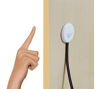 STBTECH 12V LED Touch Dimmer Switch Concealed, DC 3.7-24V 4A Touch Switch Sensor for Smart Home LED Light Strip, Penetrable Wooden, Stone, Glass etc, No Holes Required(White)