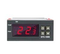 STC-1000 12V 24V 220V Digital Temperature Controller For Incubator Relay LED 10A Heating Cooling Thermoregulator Thermostat 1Pcs(110V-220V)
