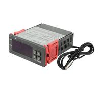 STC-1000 DC 12V 10A Microcomputer Digital Display Temperature Controller Thermostat Control Switch 2 Relay Output and NTC 10K Thermistor Sensors Digital Temperature Probe (12V)