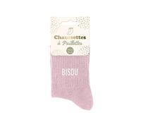 Stc - Pair of Bisou glitter socks - Size 36-42