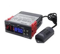 STC-3028 Digital Thermostat For Incubator Temperature Controller Thermoregulator Heating Cooling 12V/24V/110-220V Intelligent Home Automation Module Energy-saving Control Climate Control Module