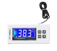 STC-8080 Digital Thermostat Temperature Controller Refrigerator Refrigeration Automatic Defrost Timer Intelligent Single Probe(DC 12V)