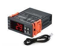 STC-8080A+ LED Digital Thermostat Temperature Controller Thermoregulator Relay Heating Cooling For Incubator AC 110-220V NTC 1Pcs(DC24V)