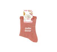 STC Children's Glitter Socks with Pretty Flower Design 3-6 Years, Multicolored, M
