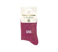STC diva glitter socks, Multicolored, M