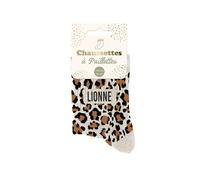 STC Glitter socks lioness