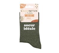 STC Glitter socks sister ideal, Multicolored, M